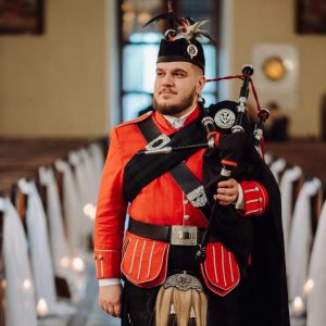 Dudziarz Patryk na ślubie w Połańcu